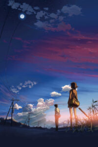 5 Centimeters per Second — okładka anime