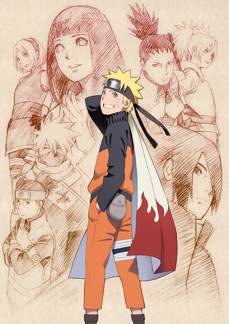Naruto: Shippuden — okładka anime