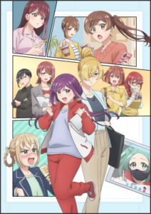 A Mangaka’s Weirdly Wonderful Workplace — okładka anime
