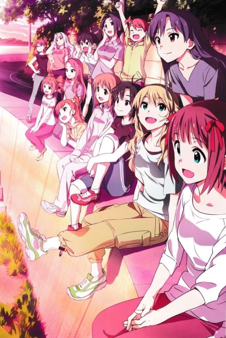 THE IDOLM@STER MOVIE: Kagayaki no Mukougawa e! — okładka anime