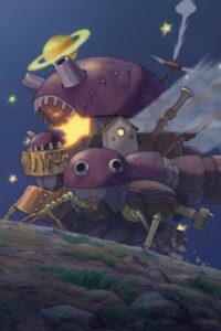 Ghibli Park: Yukkuri Kite Kudasai. Ugokushiro-hen — okładka anime