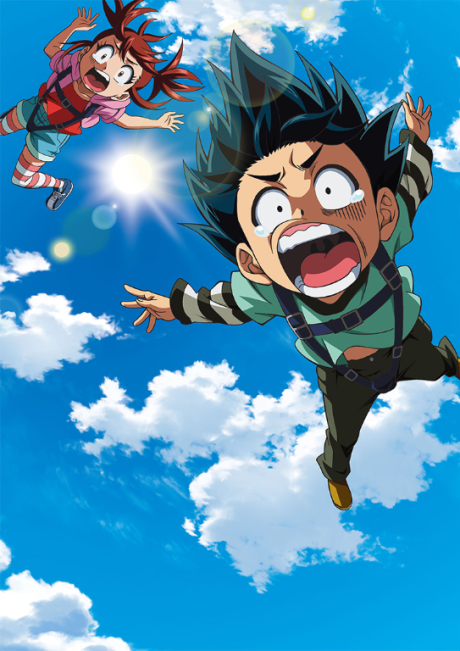 Kagaku×Bouken Survival! — okładka anime