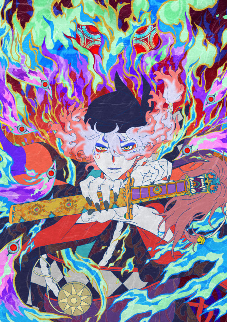 Mononoke The Movie: Chapter II - The Ashes of Rage — okładka anime