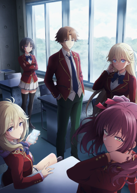 Classroom of the Elite 4th Season: Second Year, First Semester — okładka anime