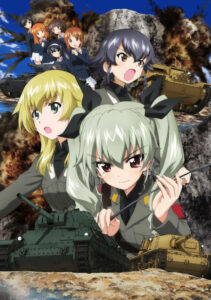 Girls und Panzer: This is the Real Anzio Battle! — okładka anime