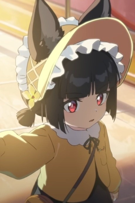 Genshin Impact: The Song Burning in the Embers — okładka anime