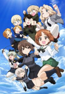 Girls und Panzer: Motto Love Love Sakusen desu! — okładka anime