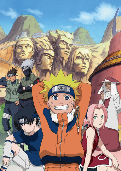 Naruto — okładka anime
