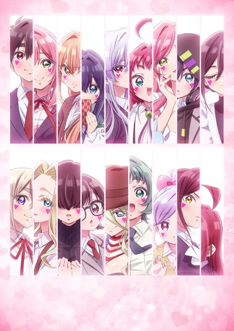 The 100 Girlfriends Who Really, Really, Really, Really, REALLY Love You Season 3 — okładka anime