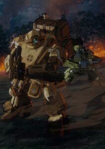 Soukou Kihei Votoms: Haiiro no Hexe — okładka anime