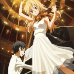 Your lie in April — okładka anime