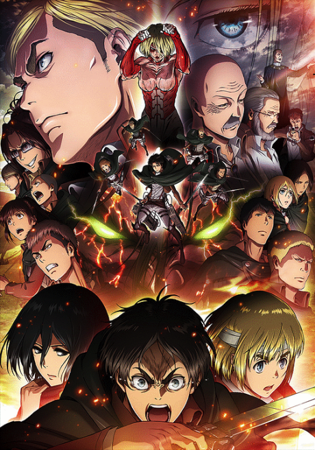 Attack on Titan Part II: Wings of Freedom — okładka anime