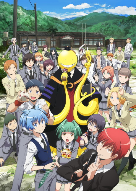 Assassination Classroom — okładka anime