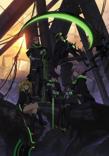 Seraph of the End: Vampire Reign — okładka anime