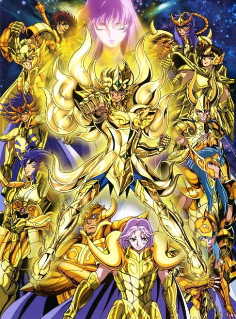Saint Seiya Soul of Gold — okładka anime