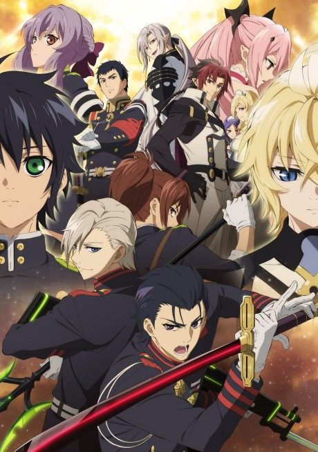 Seraph of the End: Battle in Nagoya — okładka anime
