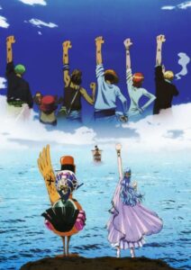 One Piece: The Desert Princess and the Pirates, Adventures in Alabasta — okładka anime