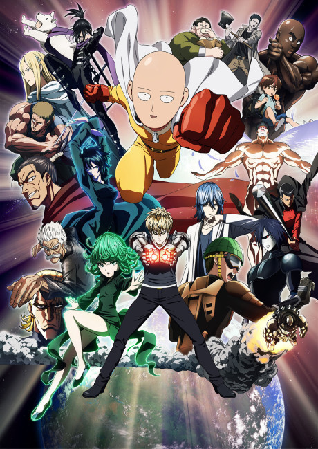 One-Punch Man — okładka anime