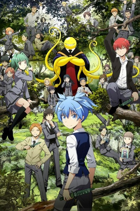 Spy Classroom — okładka anime