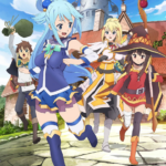 KONOSUBA -God's blessing on this wonderful world! — okładka anime