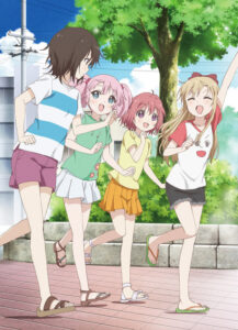 YuruYuri Nachuyachumi!+ — okładka anime