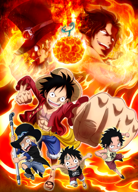 One Piece: Episode of Luffy - Hand Island Adventure — okładka anime