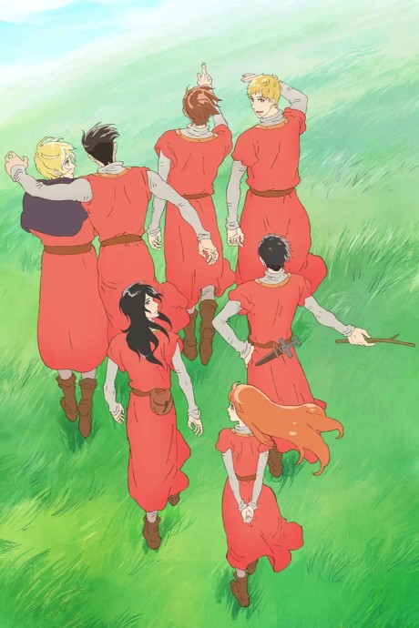 Marronnier Oukoku no Shichinin no Kishi — okładka anime