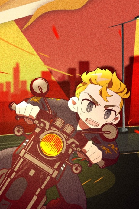 Tokyo Revengers: Chibi Reve — okładka anime