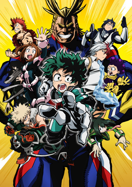 My Hero Academia — okładka anime