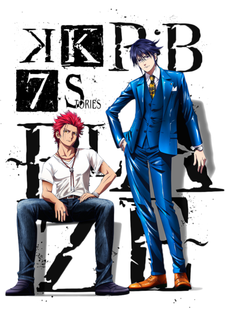K: SEVEN STORIES "R:B - BLAZE -" — okładka anime