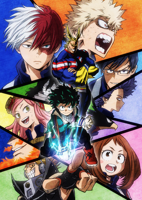 My Hero Academia Season 2 — okładka anime