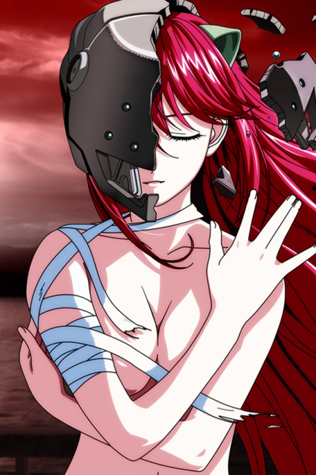 Elfen Lied — okładka anime