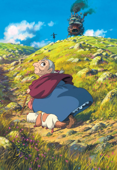 Howl‘s Moving Castle — okładka anime