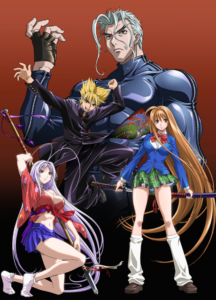 Tenjho Tenge: The Ultimate Fight — okładka anime