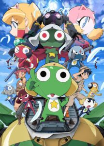 Sergeant Keroro: The Super Duper Movie 3 — okładka anime