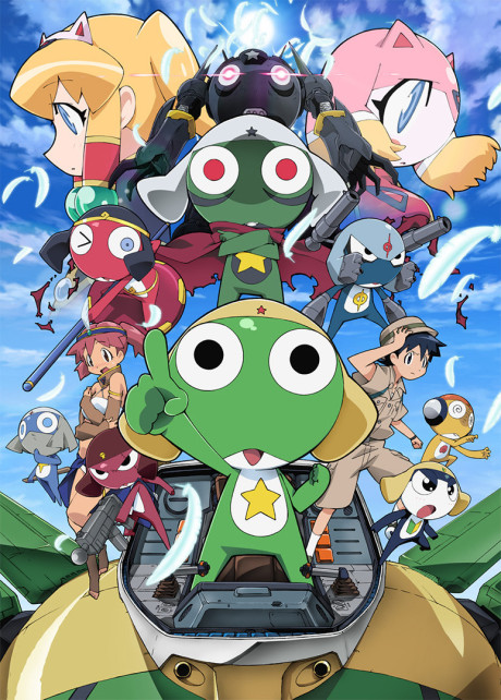 Sergeant Keroro: The Super Duper Movie 3 — okładka anime