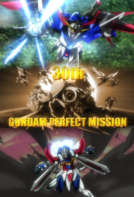 30th GUNDAM PERFECT MISSION — okładka anime