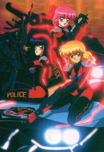 Burn Up! — okładka anime