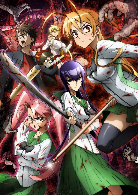 SCHOOL-LIVE! — okładka anime