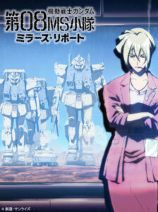 Mobile Suit Gundam: The 08th MS Team - Miller's Report — okładka anime