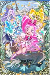 Heartcatch Precure! Hana no Miyako de Fashion Show… Desu ka!? — okładka anime