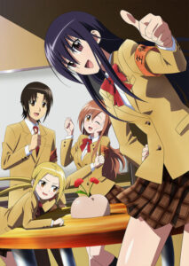 Seitokai Yakuindomo the Movie — okładka anime