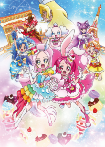 Kirakira☆Precure a la Mode: Paris to! Omoide no Mille-Feuille! — okładka anime