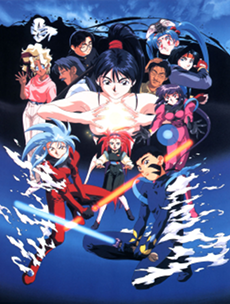 Tenchi the Movie 2: The Daughter of Darkness — okładka anime