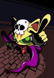 Dark Side Cat Versus — okładka anime