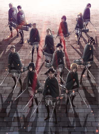 Attack on Titan: The Roar of Awakening — okładka anime