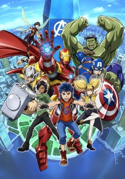 Marvel Future Avengers 2nd Season — okładka anime