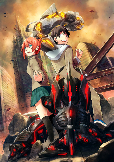 Twin Star Exorcists — okładka anime