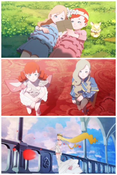 Princess Onaka — okładka anime