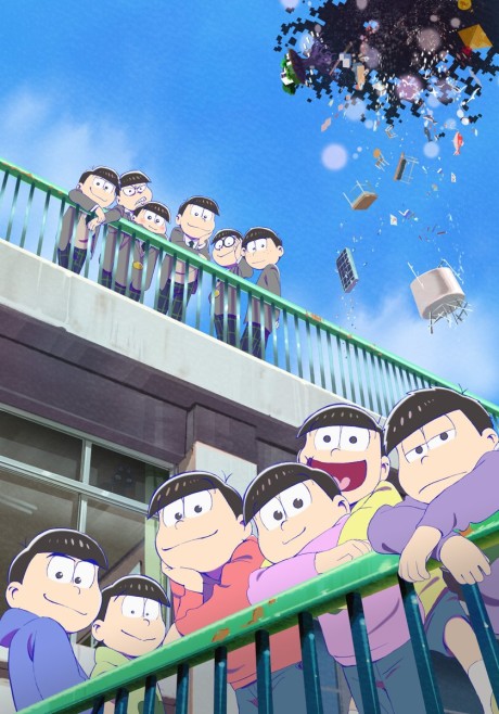 Mr. Osomatsu THE MOVIE — okładka anime